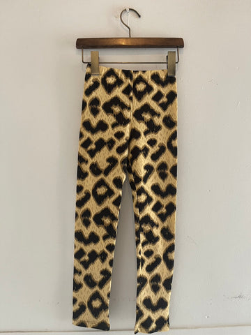 SALE 30%OFF GRIS/グリ/   Leopard leggings　(gold）GR23AWCU008