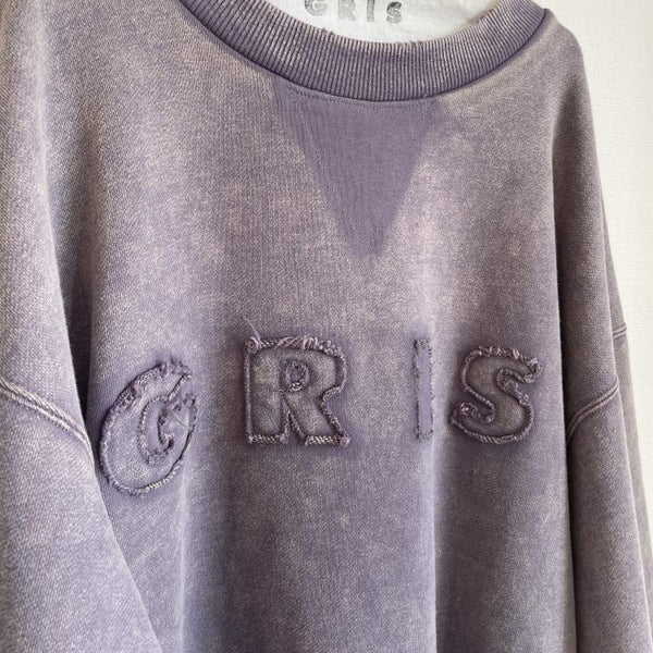 GRIS/グリ/  Relief sweat  GR24AW-CU001 PURPLE