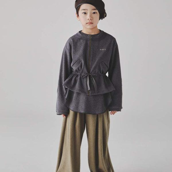 GRIS/Guri/ Shaggy pullover (khaki) GR25awcu006