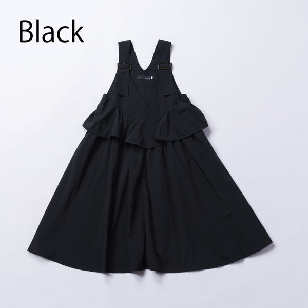 ヌヌフォルム/nunuforme　レイヤードフリルジャンスカ　　[10-nf25-498-025A] ブラック