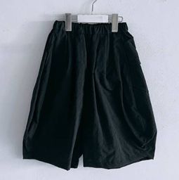 frankygrow/フランキーグロウ  BEAR STICH SHORT PANTS（black）24sbt341