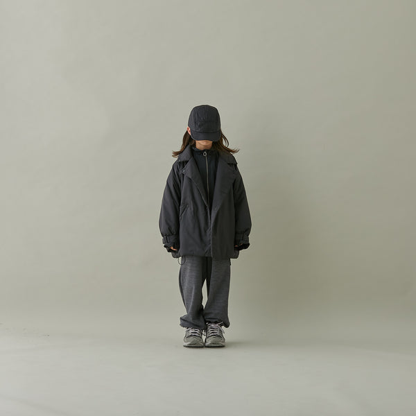 MOUNTEN./マウンテンair half coat/MC29-1443/black