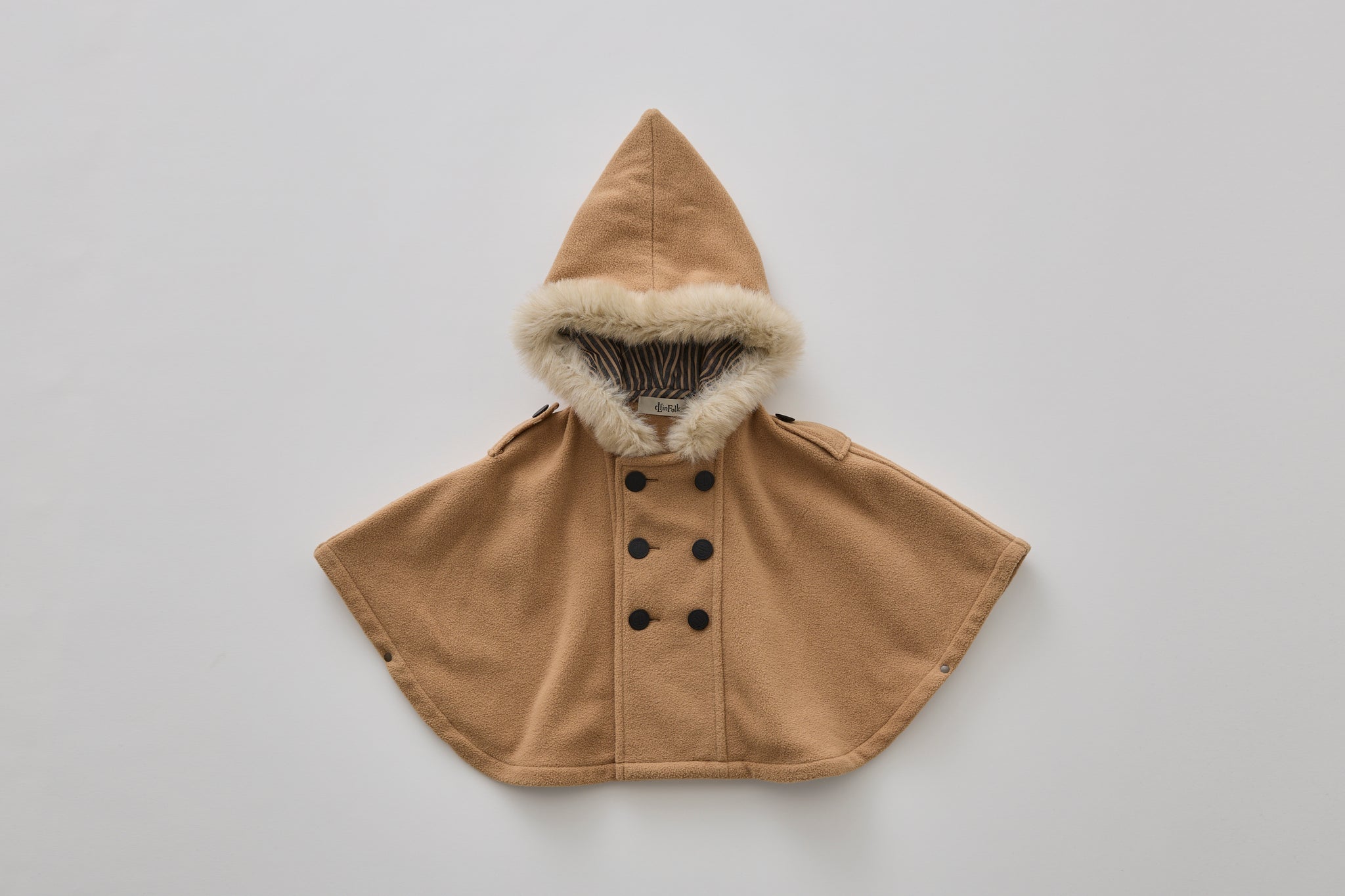 Elfinfolk/elfinfolk 01elf252F67Freece cape(beige)