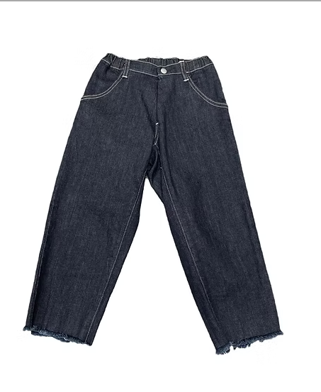 MOUNTEN./マウンテン wide cropped jeans (indigo)　　[mp14-1210]