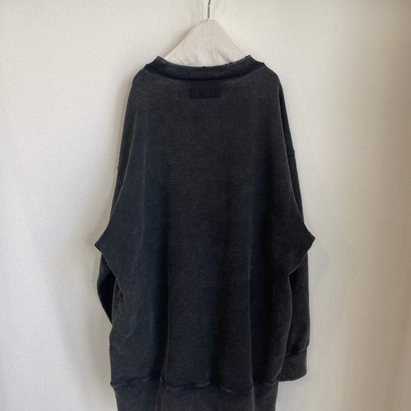 GRIS/グリ/  Relief sweat  GR24AW-CU001 BLACK