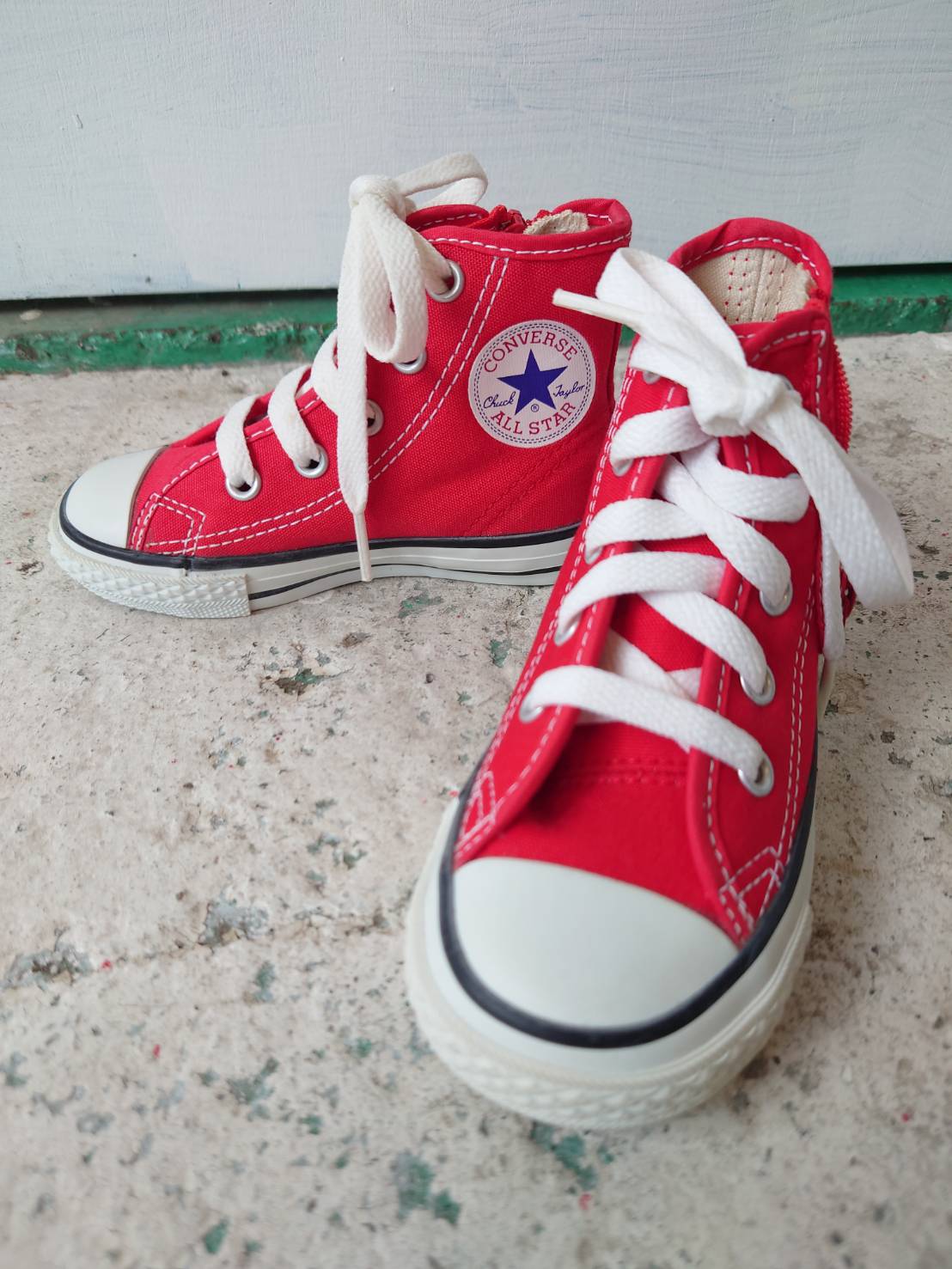 SALE SHOES / シューズCONVERSE　ALLSTAR　HI　RED