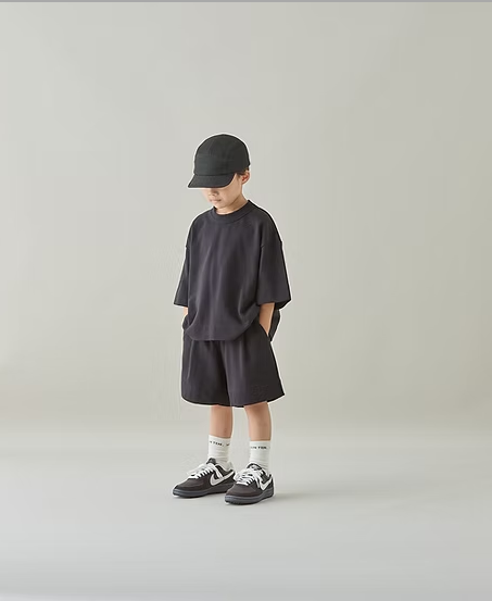 MOUNTEN./マウンテン light terry short T　　[MT112-1814g]　black