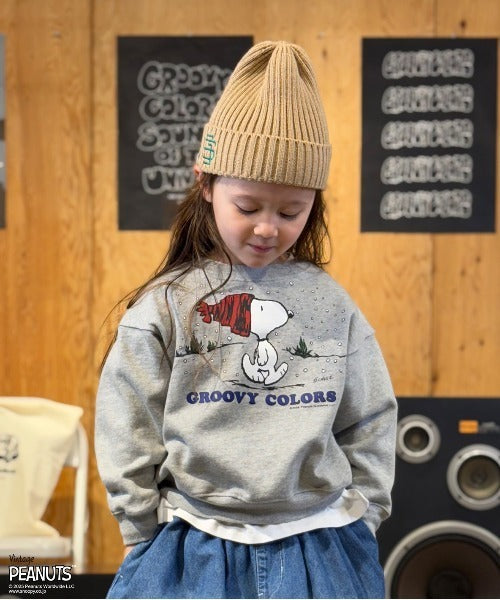 Groovy colors / Groovy colors SNOW SNOOPY Sweatshirt (gray) 42581471