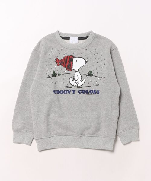 Groovy colors / Groovy colors SNOW SNOOPY Sweatshirt (gray) 42581471