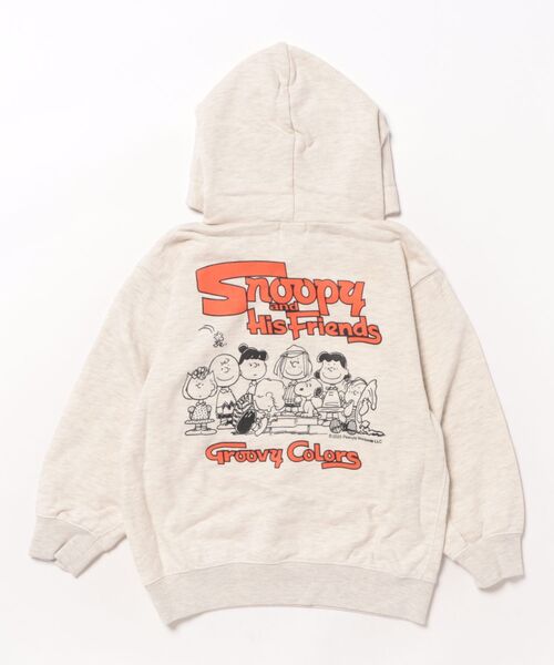 Groovy colors / Groovy Colors SNOOPY FRIENDS Sweat Hoodie (Kinari) 42581472