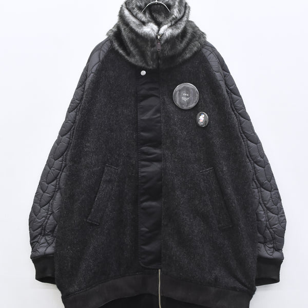 床頭劇/床頭劇 The Origin Folklore Blouson(黑色) BSD25AW-03