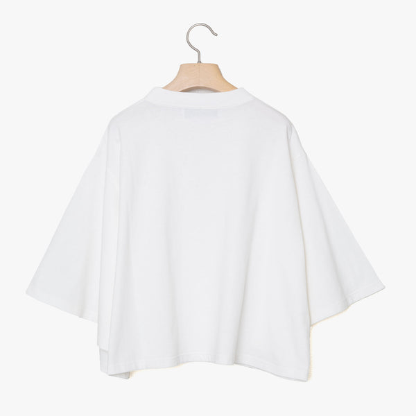 ☆予約☆25SS　Women's　bedsidedrama/ベッドサイドドラマSISTERS Flare Tee(WHITE) BSD25SS-21C