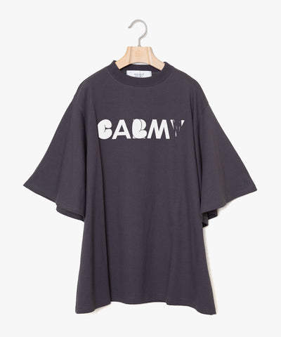 ☆予約☆25SS　Women's　bedsidedrama/ベッドサイドドラマCALM Flare Tee(BLACK) BSD25SS-21A