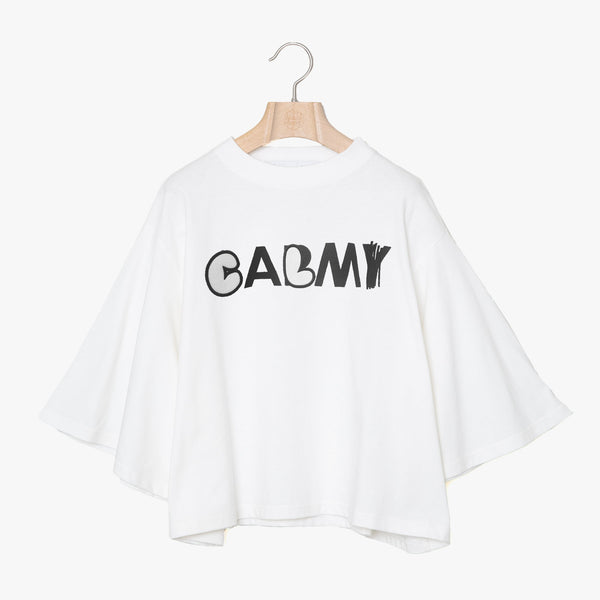 ☆予約☆25SS　Women's　bedsidedrama/ベッドサイドドラマCALM Flare Tee(WHITE) BSD25SS-21A