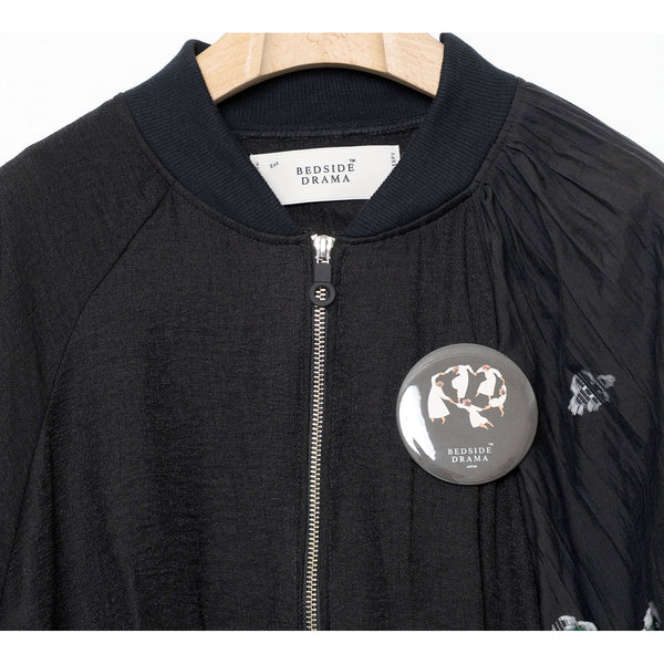 Women's　bedsidedrama/ベッドサイドドラマ  Mosaic Garden Blouson(BLACK) BSD26SS-01