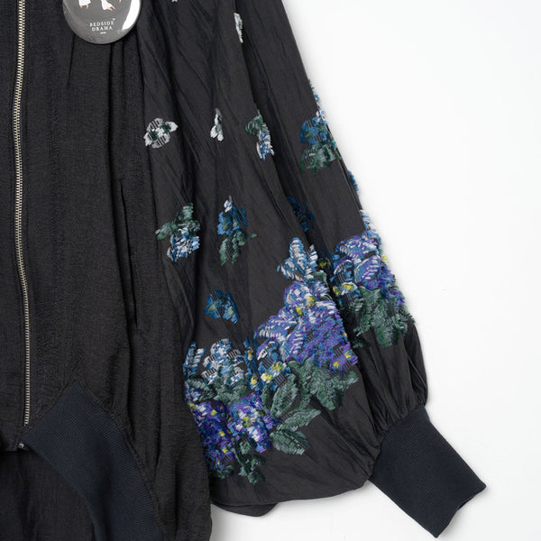 Women's　bedsidedrama/ベッドサイドドラマ  Mosaic Garden Blouson(BLACK) BSD26SS-01