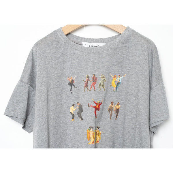 Women's　bedsidedrama/ベッドサイドドラマ OMNIDANCE Flare T-Shirt (WHITE) BSD26SS-25A