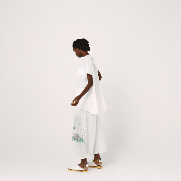 Women's　bedsidedrama/ベッドサイドドラマ NEO BALLERINA Flare T-Shirt (WHITE) BSD26SS-25C