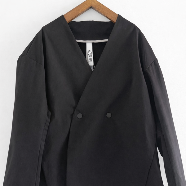 MOUNTEN./マウンテン re-nylon jacket（ブラック）MJ04-1101