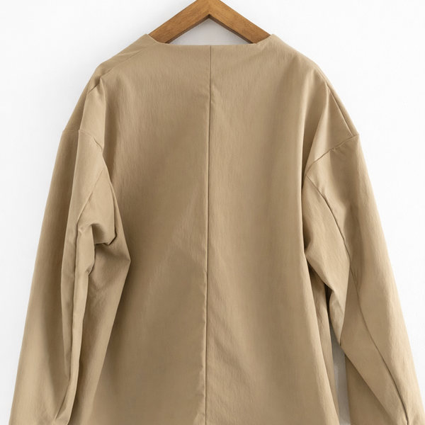 MOUNTEN./マウンテン re-nylon jacket（ベージュ）MJ04-1101