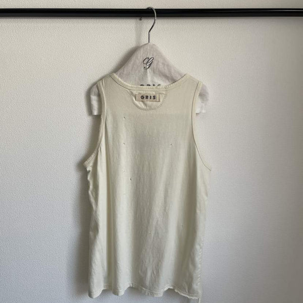 GRIS/グリ/ Drawing tank top(ECRU) GR26SS-CU004