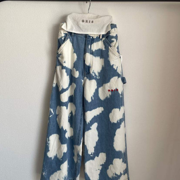 GRIS/グリ/   Denim wide painter pants (HAND BLEACH) GR26SS-PT002