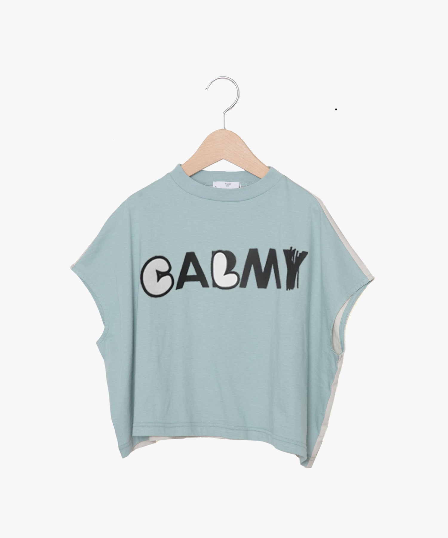 ☆予約☆KIDS KAA　bedsidedrama/ベッドサイドドラマ  CALM Color Panel Relax Tee（MINT BEIGE)　KAA25SS-03B