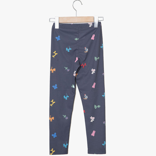 ☆予約☆KIDS KAA　bedsidedrama/ベッドサイドドラマArts&Crafts Leggins（BALOON BLACK)　KAA25SS-04