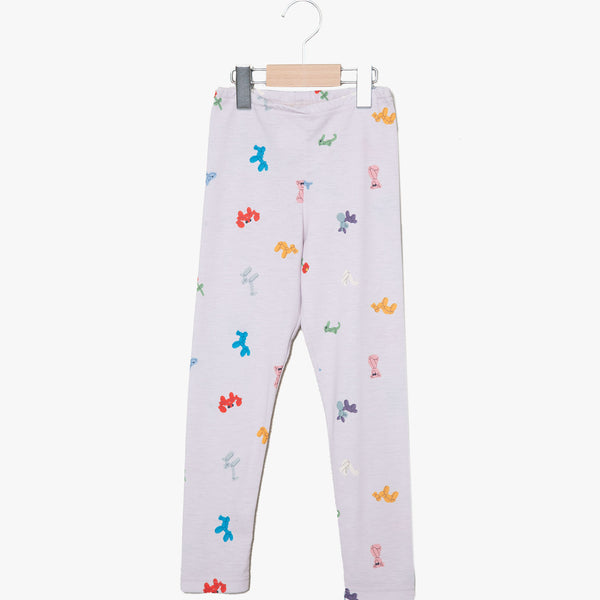 ☆予約☆KIDS KAA　bedsidedrama/ベッドサイドドラマArts&Crafts Leggins（BALOON PURPLE)　KAA25SS-04