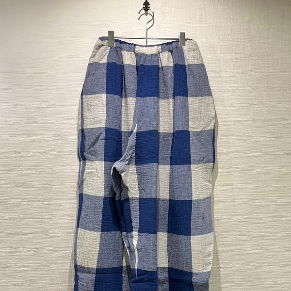 sale/TANG/タング　top Gause チェックパンツ（アイボリー×インクブルー）2215406