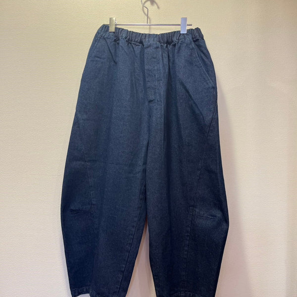 24AW　TANG/タング　12oz 綿デニムカーブパンツ（インディゴ）2225416ES