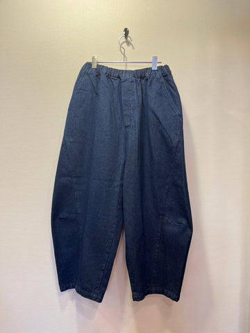 24AW　TANG/タング　12oz 綿デニムカーブパンツ（インディゴ）2225416ES