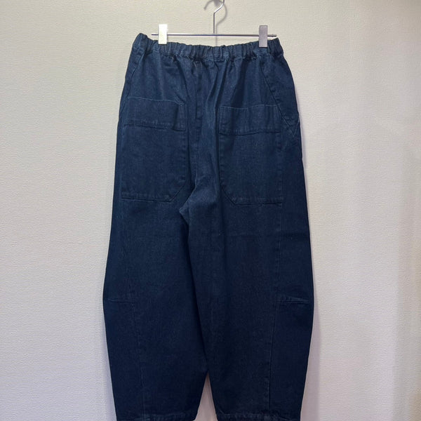 24AW　TANG/タング　12oz 綿デニムカーブパンツ（インディゴ）2225416ES