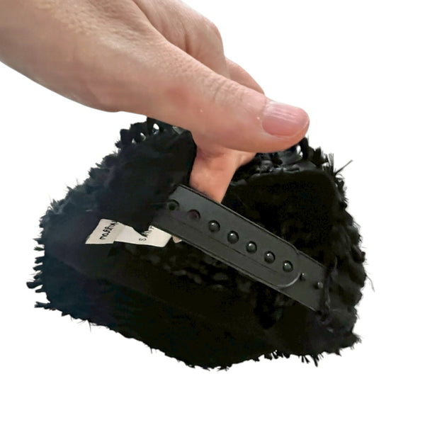 frankygrow/フランキーグロウ RIBBON ORGANDY CAP (BLACK) 26SHT-139