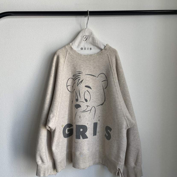 GRIS/구리/ 빈티지 스웨트(오트밀) GR25awcu002