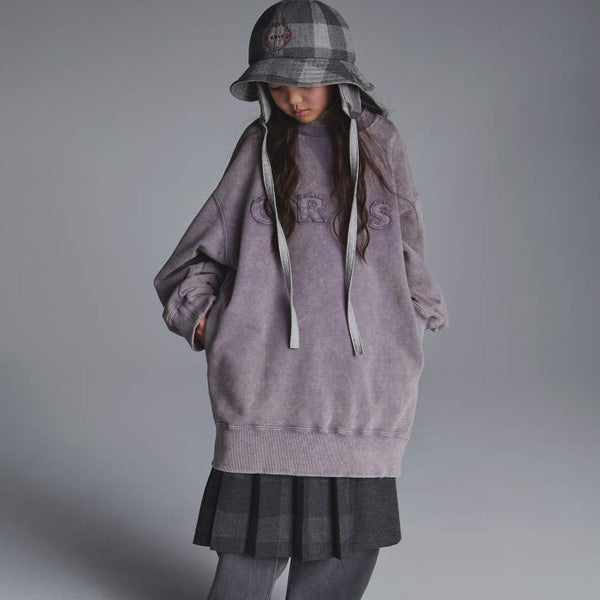 GRIS/グリ/  Relief sweat  GR24AW-CU001 PURPLE