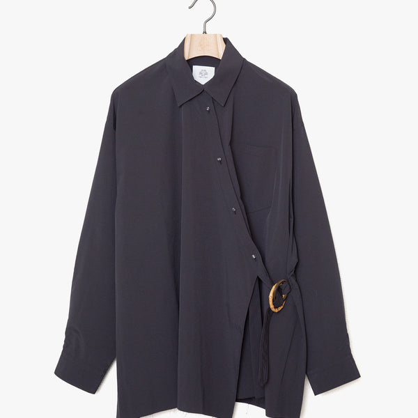 ✩25SS予約✩　STOF/ストフ　37.5® SAMUE Shirt（BLACK）SF25SS-05　2月入荷予定