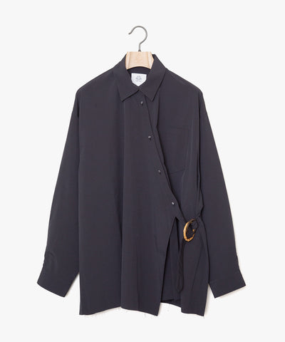 ✩25SS予約✩　STOF/ストフ　37.5® SAMUE Shirt（BLACK）SF25SS-05　2月入荷予定