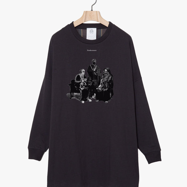 ✩25SS予約✩　　STOF/ストフ　OMNIBUS L/S Tee　Predecessor（BLACK）SF25SS-21C　 2月入荷予定