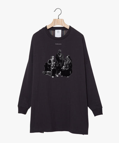 ✩25SS予約✩　　STOF/ストフ　OMNIBUS L/S Tee　Predecessor（BLACK）SF25SS-21C　 2月入荷予定