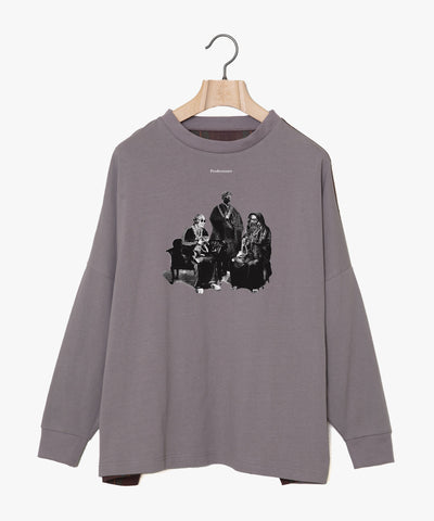 ✩25SS予約✩　　STOF/ストフ　OMNIBUS L/S Tee　Predecessor（GREY）SF25SS-21C　 2月入荷予定