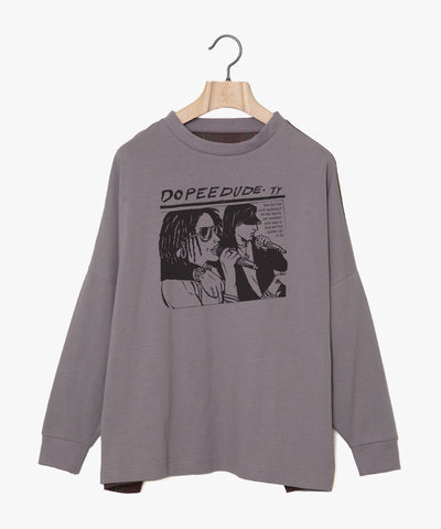 ✩25SS予約✩　　STOF/ストフ DOPEE DUDE L/S Tee　（GRAY）SF25SS-21D　2 月入荷予定