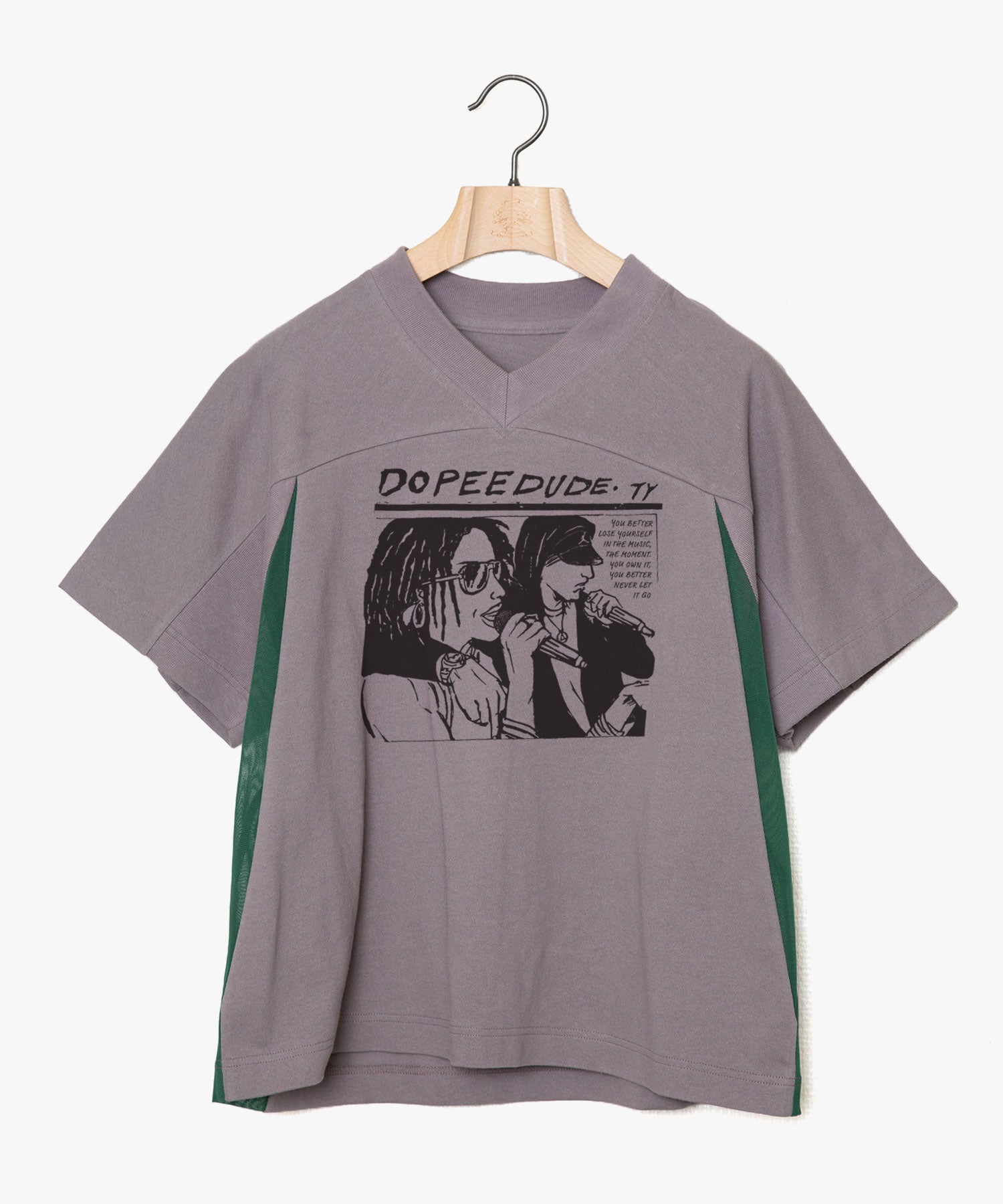 ✩25SS予約✩　　STOF/ストフ DOPEE DUDE Mix Tee（GRAY）SF25SS-24D　2月入荷予定