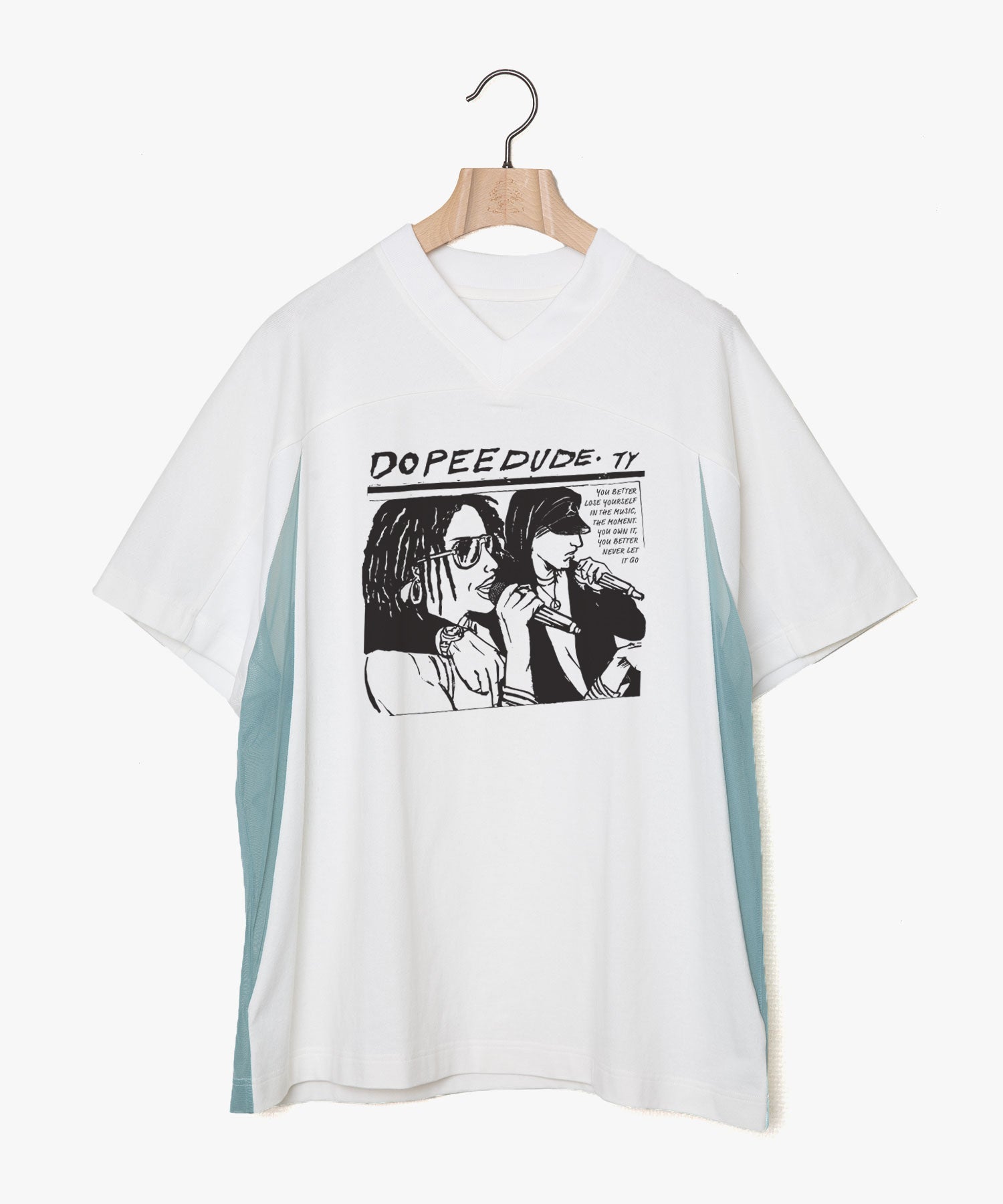 ✩25SS予約✩　　STOF/ストフ DOPEE DUDE Mix Tee（OFFWHITE）SF25SS-24D　2月入荷予定