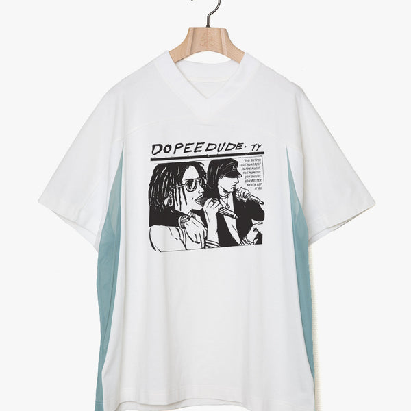 ✩25SS予約✩　　STOF/ストフ DOPEE DUDE Mix Tee（OFFWHITE）SF25SS-24D　2月入荷予定