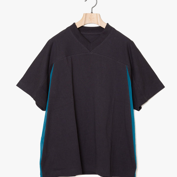 ✩25SS予約✩　　STOF/ストフ Simple Mix Tee（BLACK）SF25SS-24E 2月入荷予定