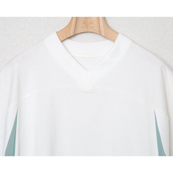 ✩25SS予約✩　　STOF/ストフ Simple Mix Tee（OFFWHITE）SF25SS-24E 2月入荷予定