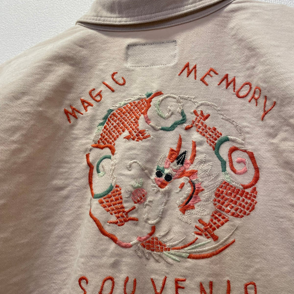 MARET/Maret Souvenir Cropped Shirt (Kinari) M25A12