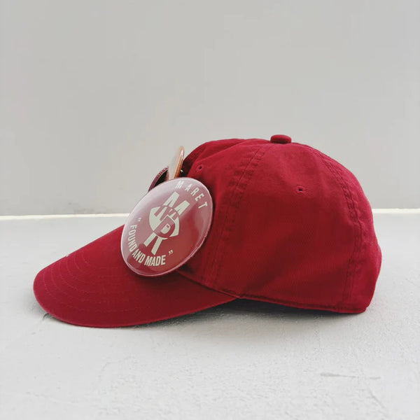 MARET/マレ   ツイルバッチモリモリキャップ（RED）M236G95