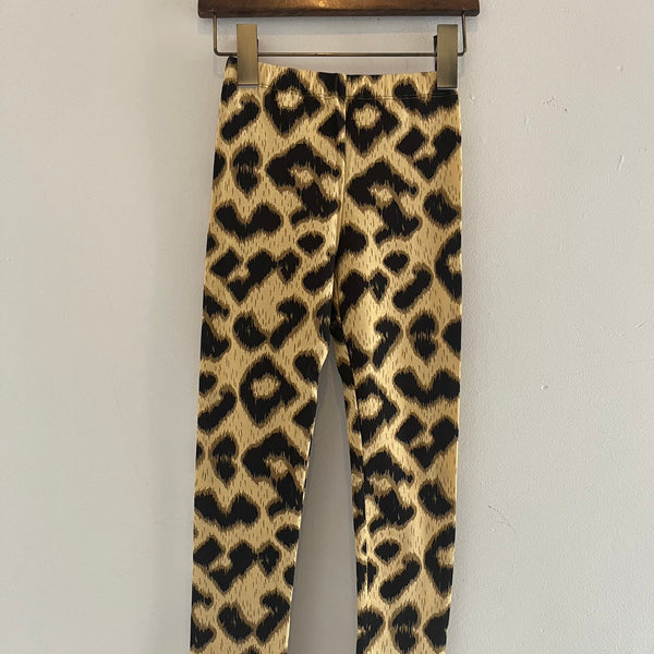 GRIS/グリ/   Leopard leggings　(gold）GR23AWCU008